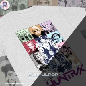 Huntrix Rumi Zoey Mira Kpop Demon Hunters Shirt