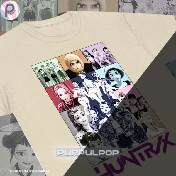 Huntrix Rumi Zoey Mira Kpop Demon Hunters Shirt