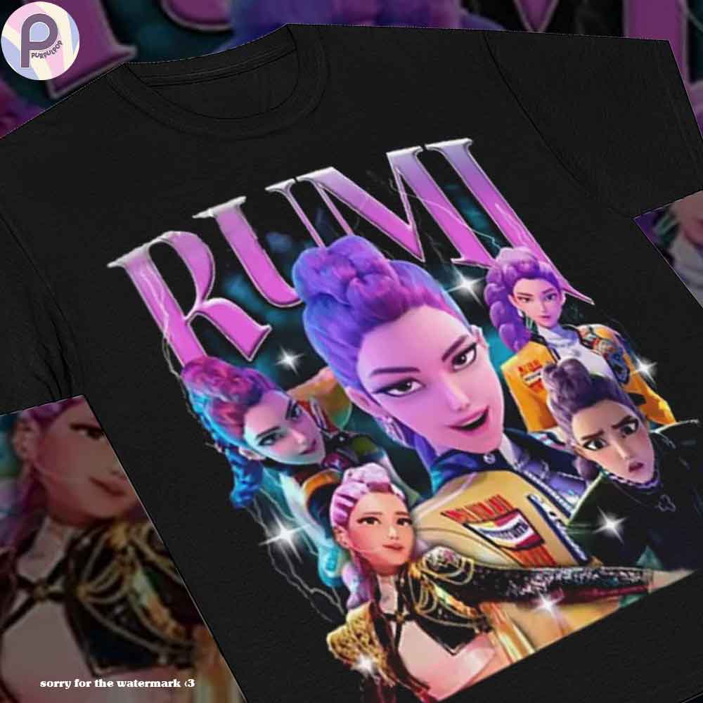 Rumi Huntrix Kpop Demon Hunters Shirt Rumi Huntrix Kpop Demon Hunters Shirt