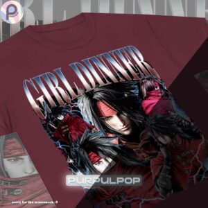 Vincent Valentine Final Fantasy Shirt