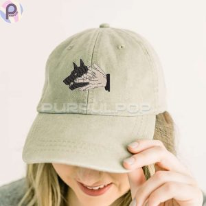 Divine Dogs JJK Embroidered Washed Hat