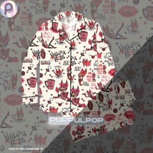 Alastor Hazbin Hotel Pajama Set