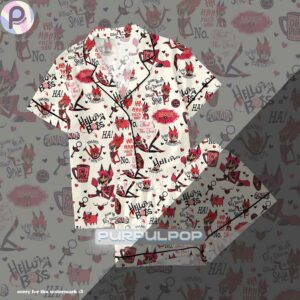 Alastor Hazbin Hotel Pajama Set
