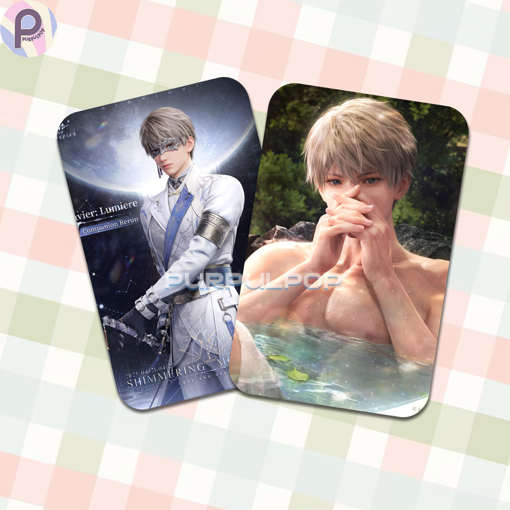 Xavier Love and Deepspace Photo Card Xavier Love and Deepspace Photo Card