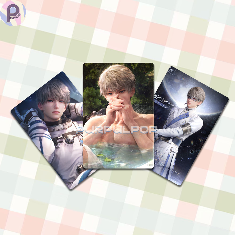Xavier Love and Deepspace Photo Card Xavier Love and Deepspace Photo Card