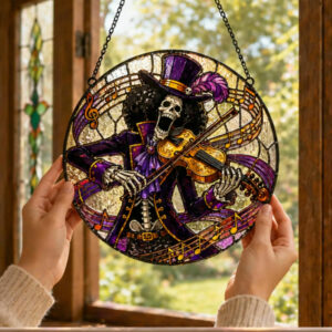 Brook Soul King Stained Glass Suncatcher