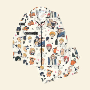 Chainsaw Man Makima Denji Anime Pajamas