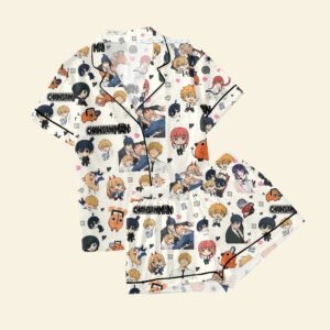 Chainsaw Man Makima Denji Anime Pajamas