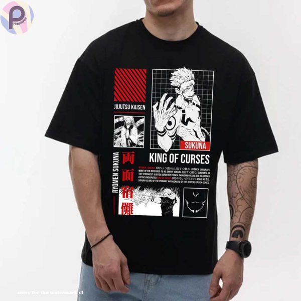 King of Curse Ryomen Sukuna Definition Shirt