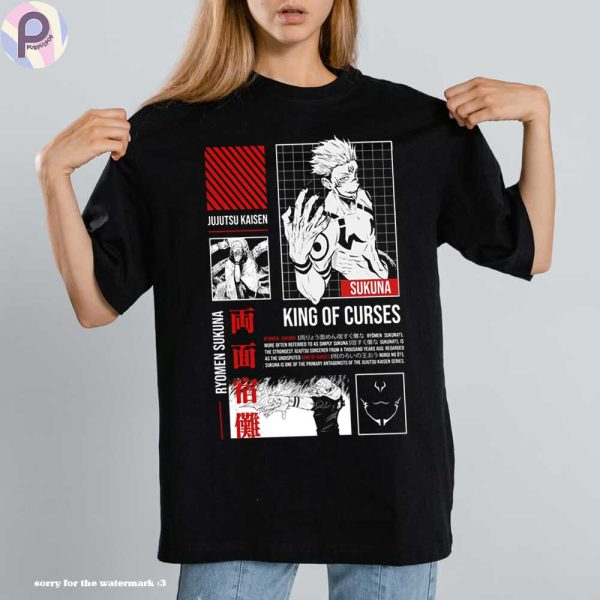 King of Curse Ryomen Sukuna Definition Shirt