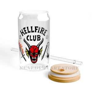 Hellfire Club Dnd Stranger Things TV Glass Can