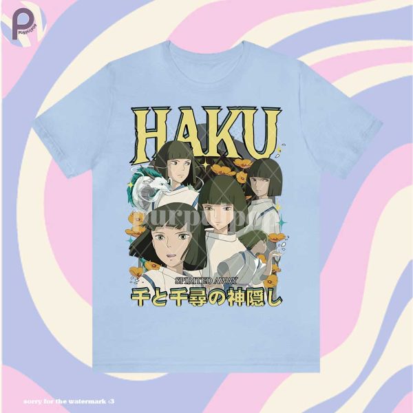 Haku Sprit Away Ghibli Shirt