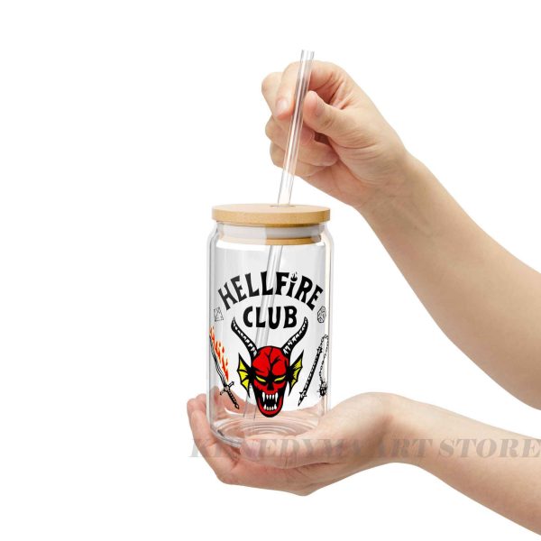 Hellfire Club Dnd Stranger Things TV Glass Can