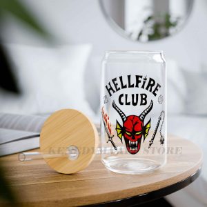 Hellfire Club Dnd Stranger Things TV Glass Can