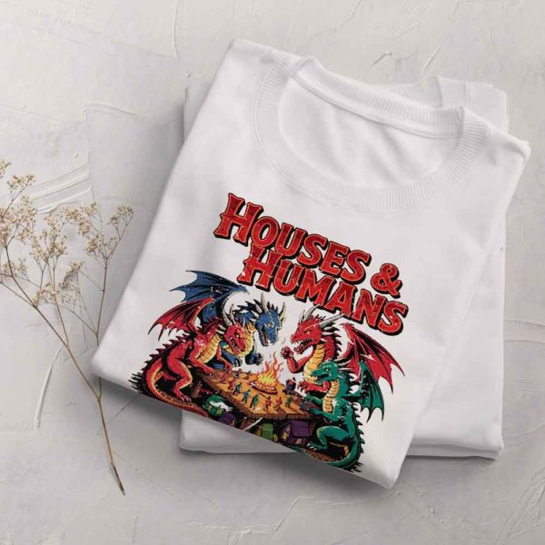 Houses and Humans DnD Club Stranger Things Shirt