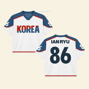 Melting Point Ian Ryu Manhwa Boxy Mesh Jersey