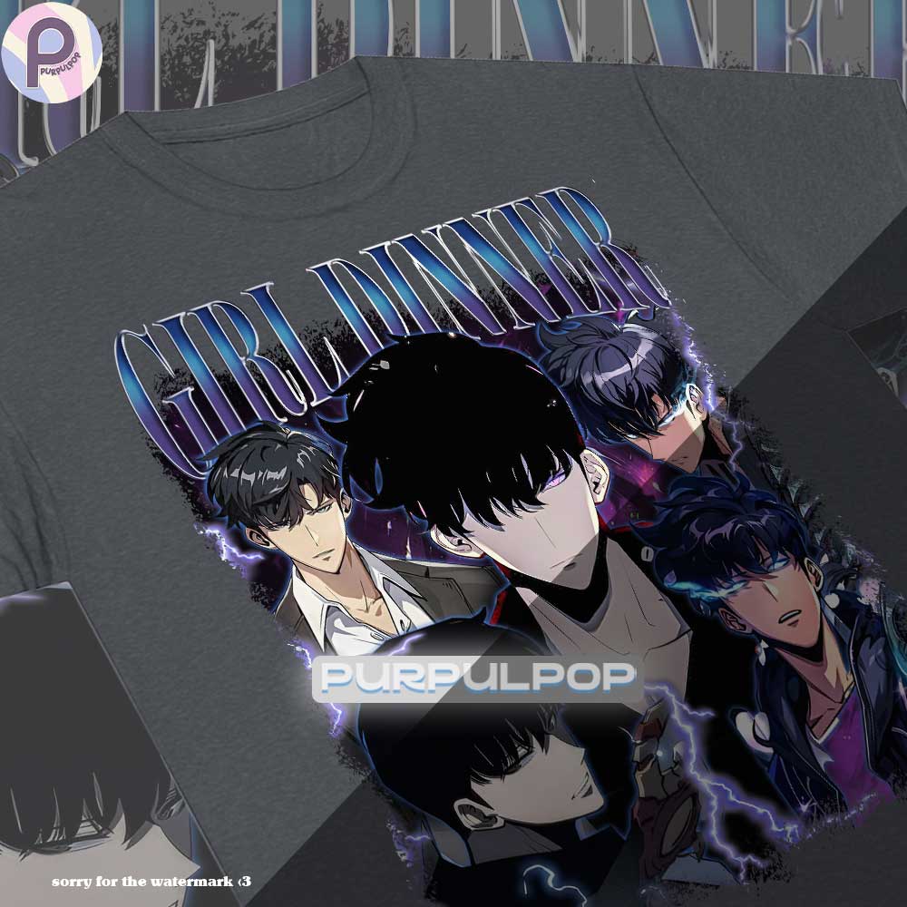 Sung Jin Woo Girl Dinner Solo Leveling Shirt Sung Jin Woo Girl Dinner Solo Leveling Shirt