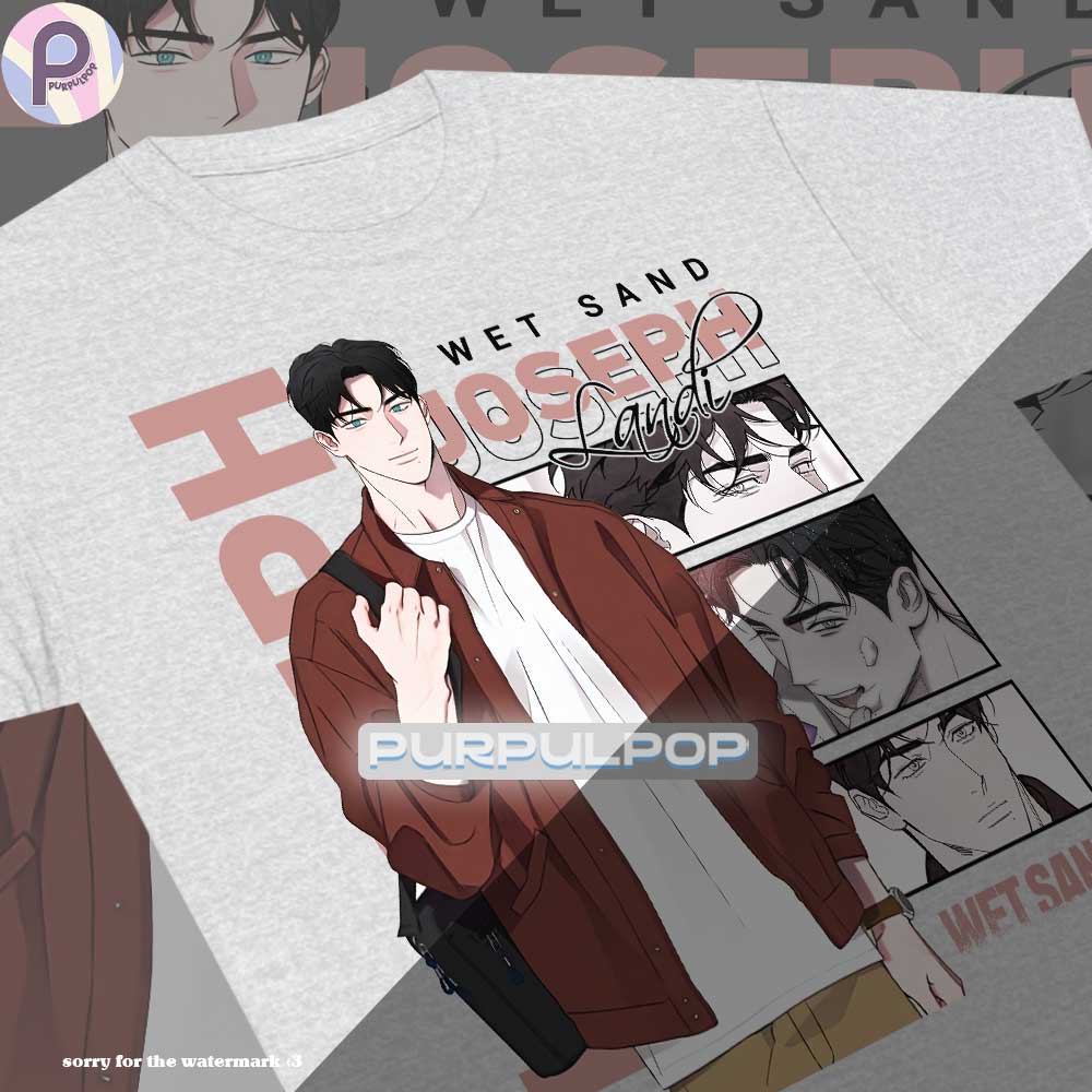 Jo Joseph Landi Wet Sand Manhwa BL Shirt Jo Joseph Landi Wet Sand Manhwa BL Shirt