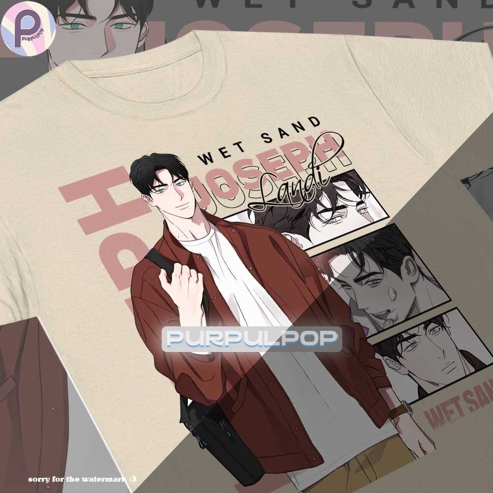 Jo Joseph Landi Wet Sand Manhwa BL Shirt Jo Joseph Landi Wet Sand Manhwa BL Shirt