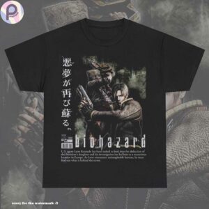 Leon Kennedy Resident Evil Biohazard Shirt