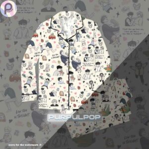 Low Tide in Twilight Pajama Set