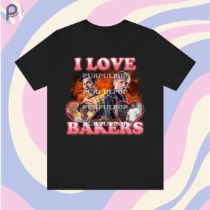 I Love Bakers Shirt