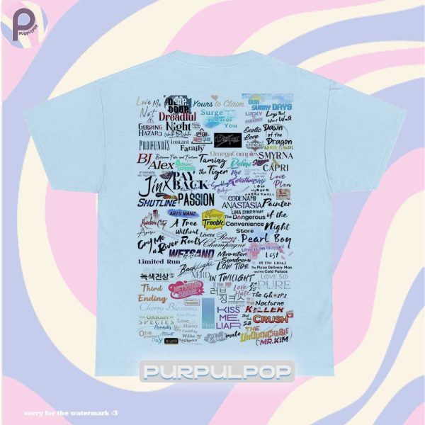 Manhwa Boylove Name Collection Comic Shirt