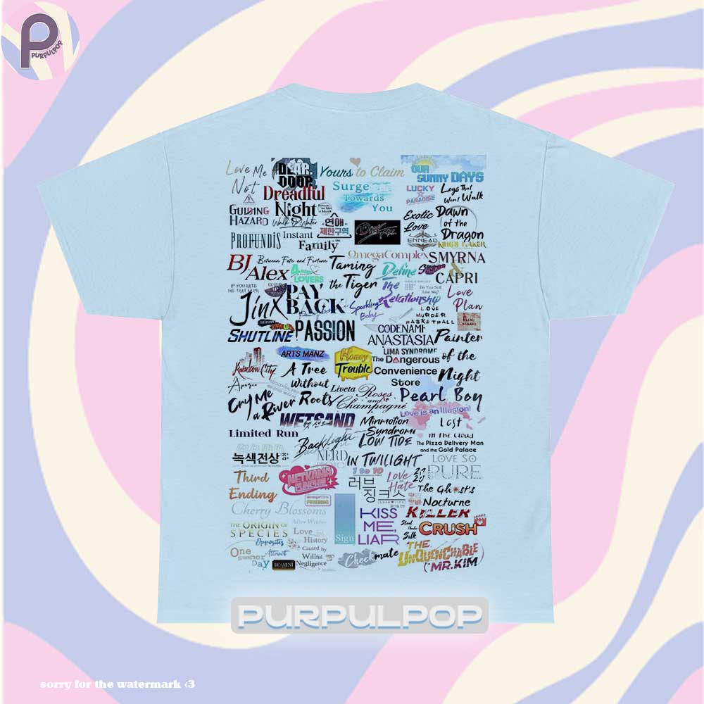 Manhwa Boylove Name Collection Comic Shirt Manhwa Boylove Name Collection Comic Shirt