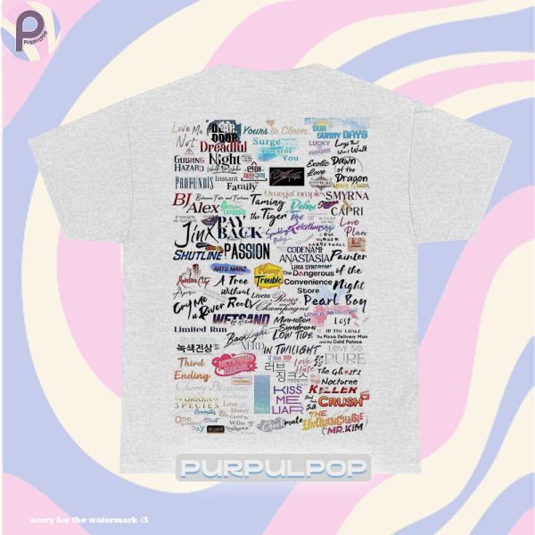 Manhwa Boylove Name Collection Comic Shirt