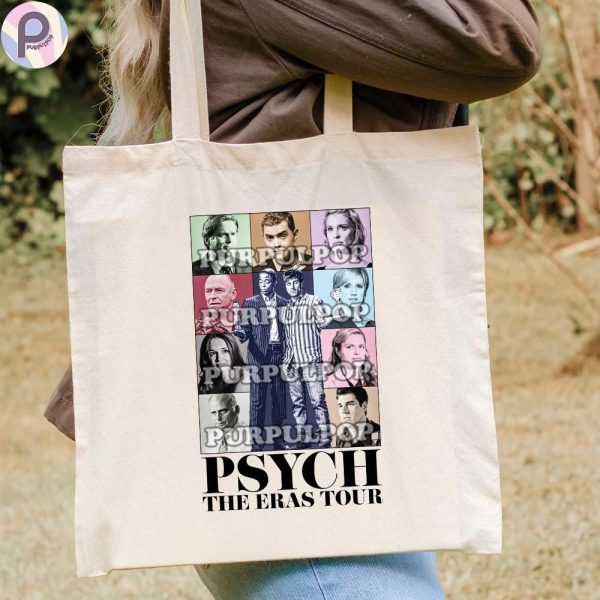 PSYCH Eras Tour Tote Bag