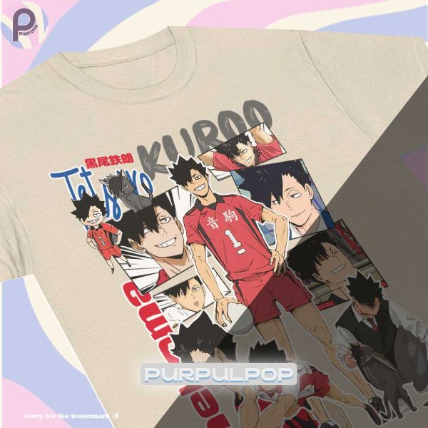 Kuroo Tetsuro Haikyu Baseball Anime Shirt