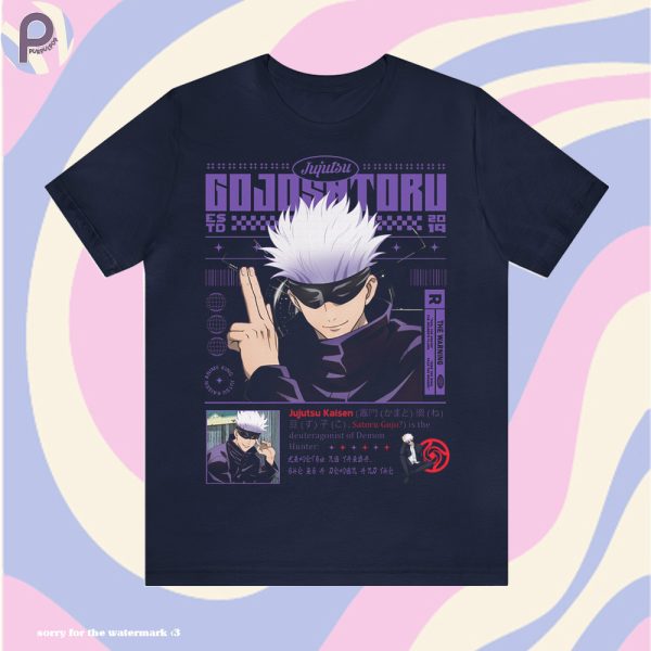 Gojo Satoru Jujutsu Kaisen Y2K Shirt