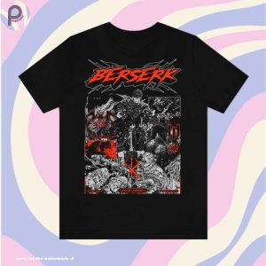 Berserk Guts Heavy Metal Anime Shirt