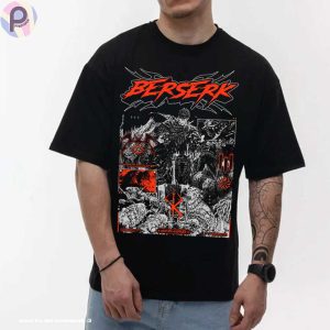 Berserk Guts Heavy Metal Anime Shirt