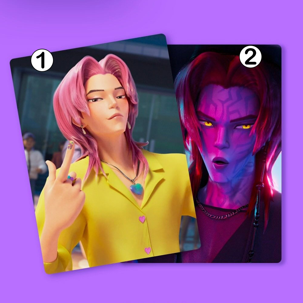 Kpop Demon Hunters Huntrix Saja Boys Photo Card Kpop Demon Hunters Huntrix Saja Boys Photo Card