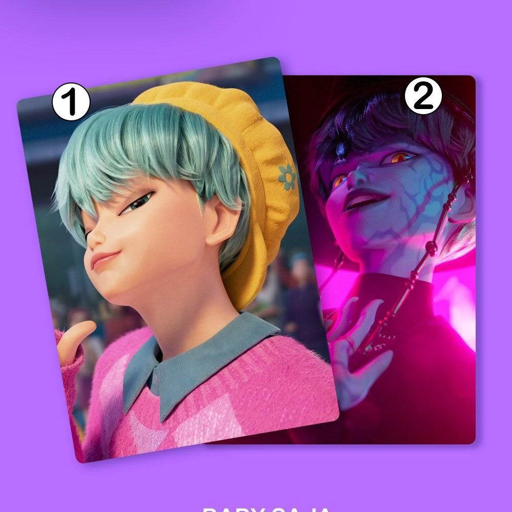Kpop Demon Hunters Huntrix Saja Boys Photo Card Kpop Demon Hunters Huntrix Saja Boys Photo Card