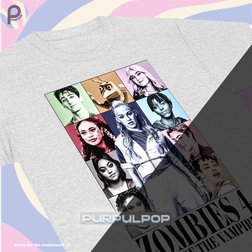 Zombies 4 Disney 2025 World Collide Tour Shirt Zombies 4 Disney 2025 World Collide Tour Shirt