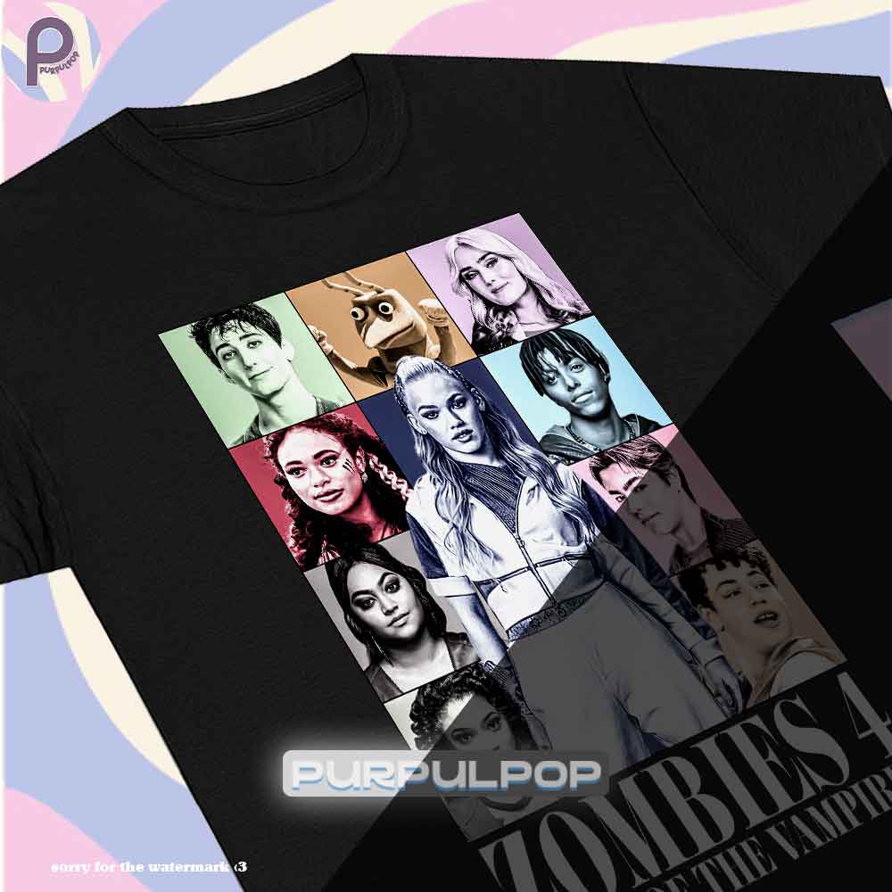 Zombies 4 Disney 2025 World Collide Tour Shirt Zombies 4 Disney 2025 World Collide Tour Shirt