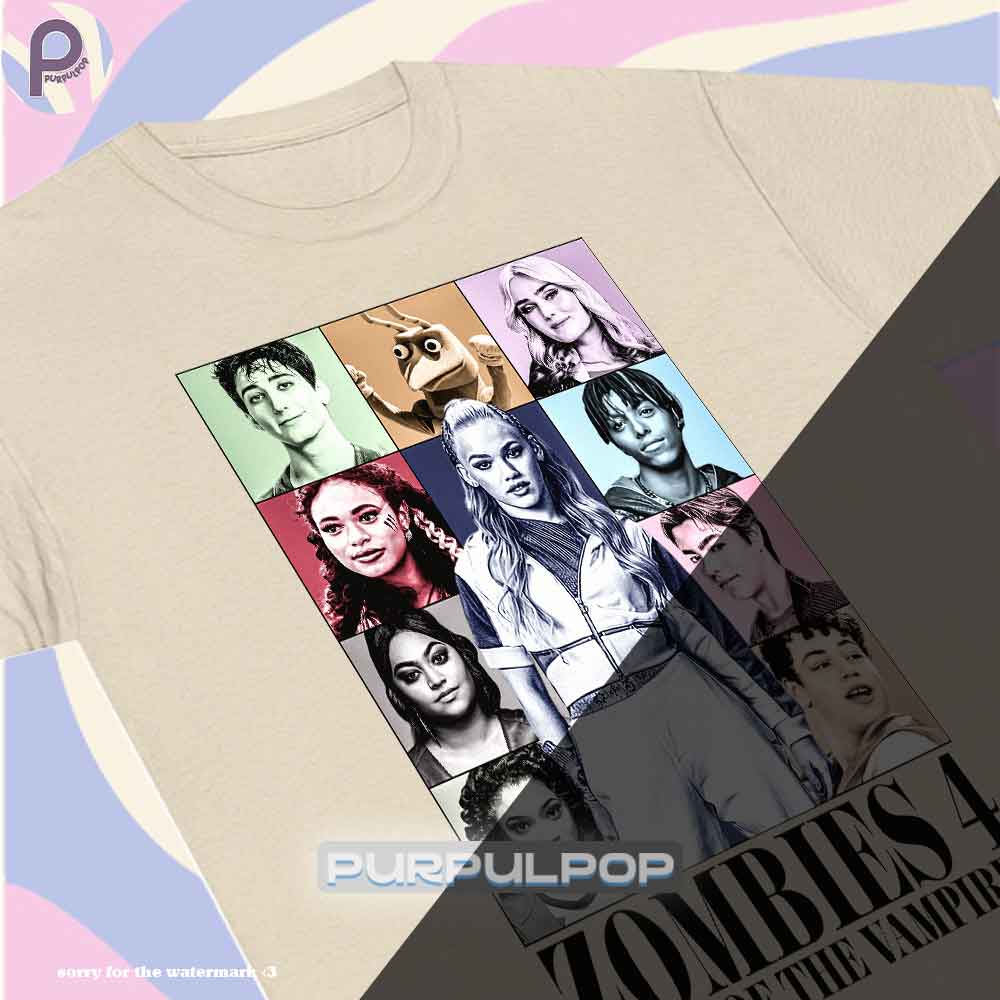 Zombies 4 Disney 2025 World Collide Tour Shirt Zombies 4 Disney 2025 World Collide Tour Shirt