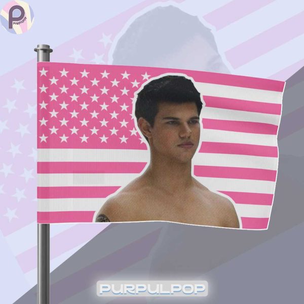 Jacob Black Twilight Saga 4th of July Flag