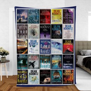 Dean Koontz Books Blanket