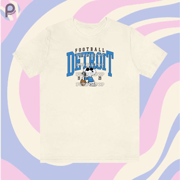 Snoopy Football Detroit Shirt