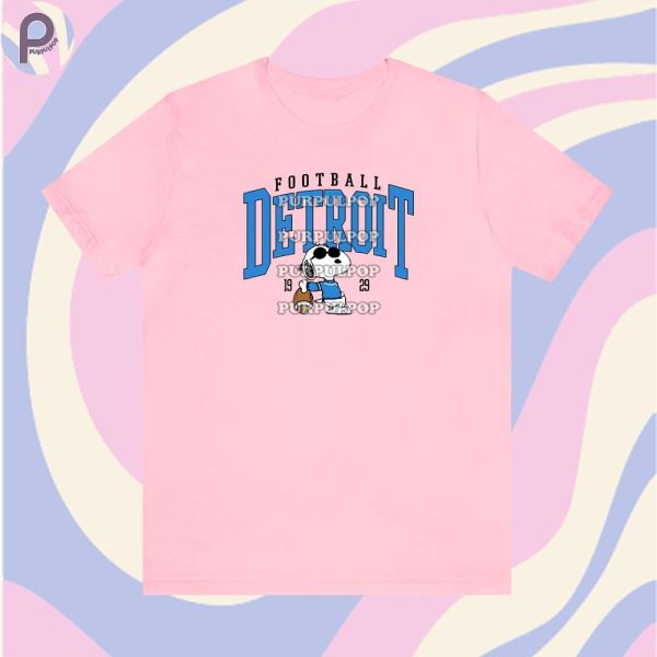 Snoopy Football Detroit Shirt
