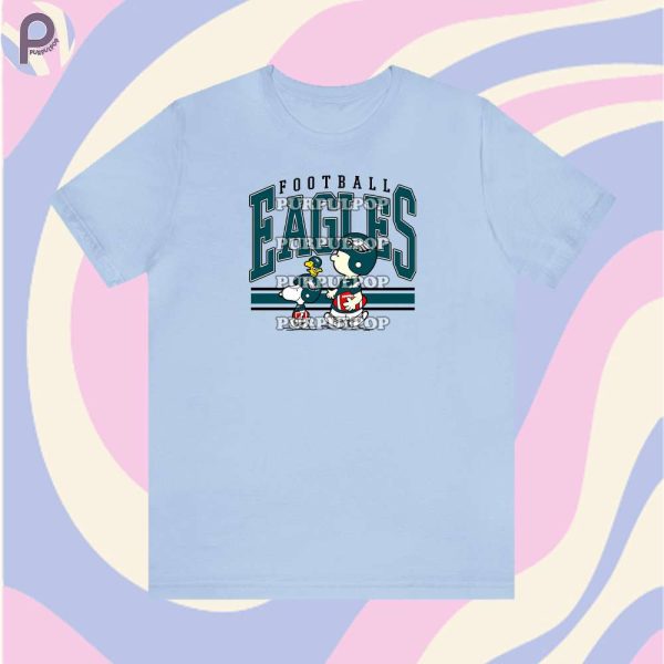Snoopy Football Eagles Shirt