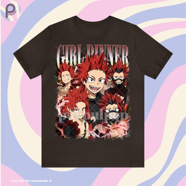 Eijiro Kirishima Girl Dinner My Hero Academia Shirt