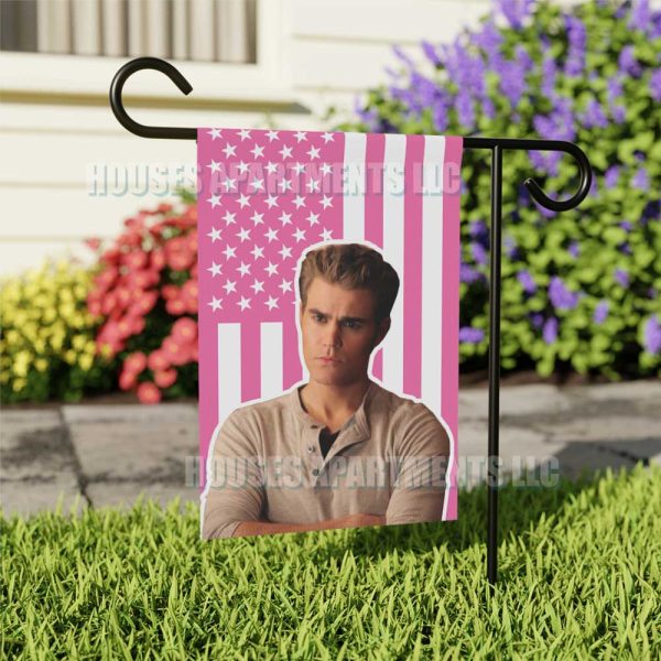 Stefan Salvatore The Vampire Diaries 4th of July Flag