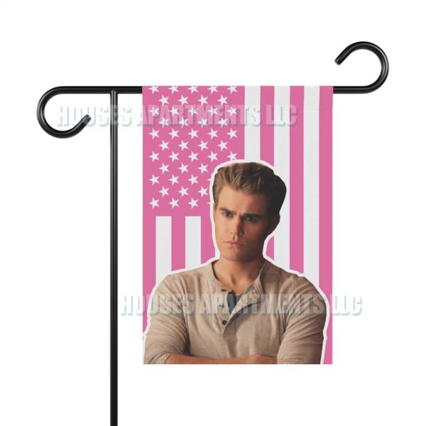 Stefan Salvatore The Vampire Diaries 4th of July Flag