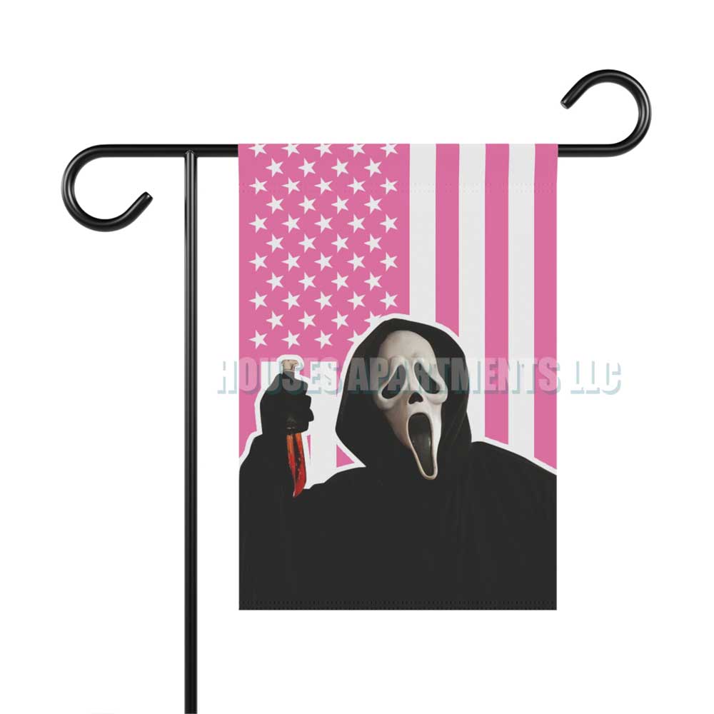 Scream Ghost Face Halloween Horror 4th of July Flag Scream Ghost Face Halloween Horror 4th of July Flag