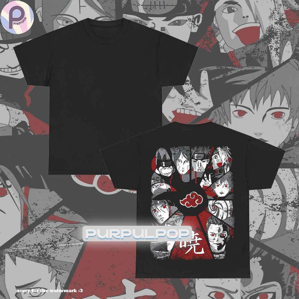 Naruto Akatsuki Nagato Konan Itachi Kisame Shirt Naruto Akatsuki Nagato Konan Itachi Kisame Shirt