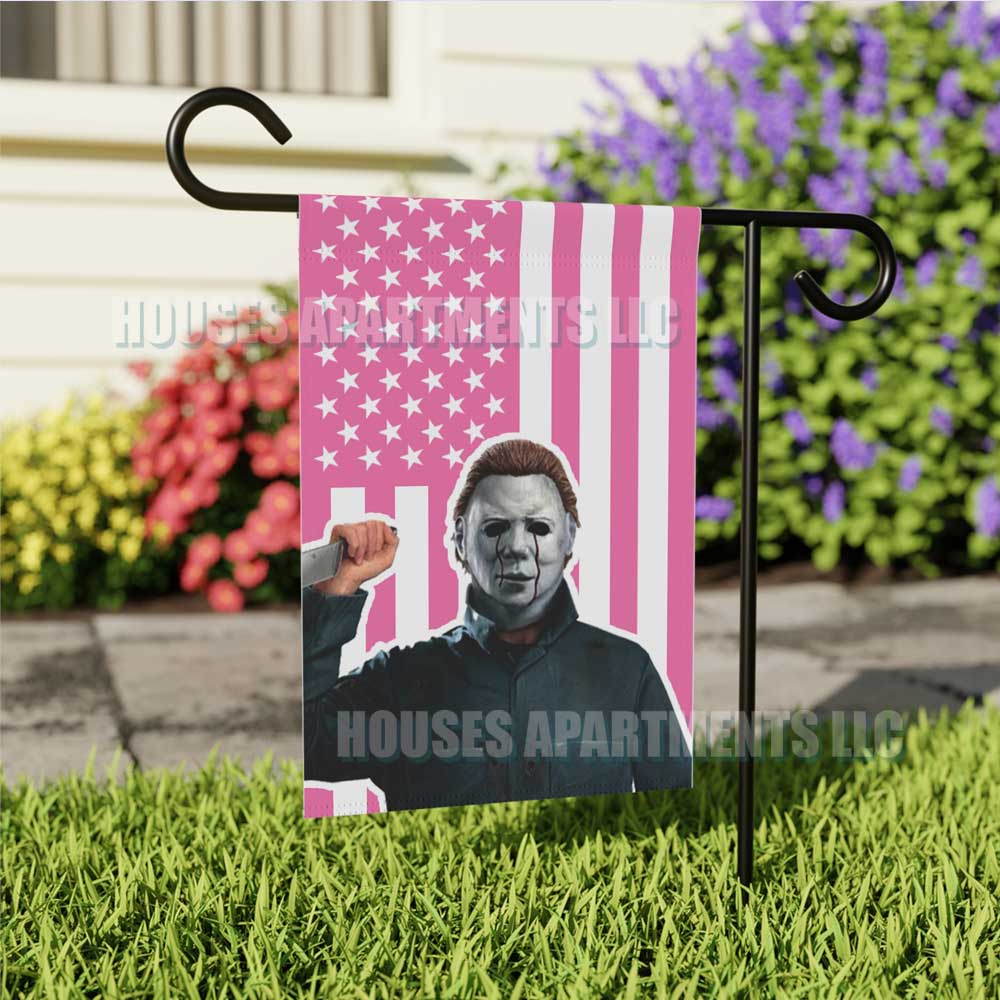 Michael Myers Halloween Horror 4th of July Flag Michael Myers Halloween Horror 4th of July Flag